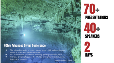 OZTek2019 Advanced Diving Conference - keeping inspiration alive